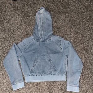 Denim Hoodie